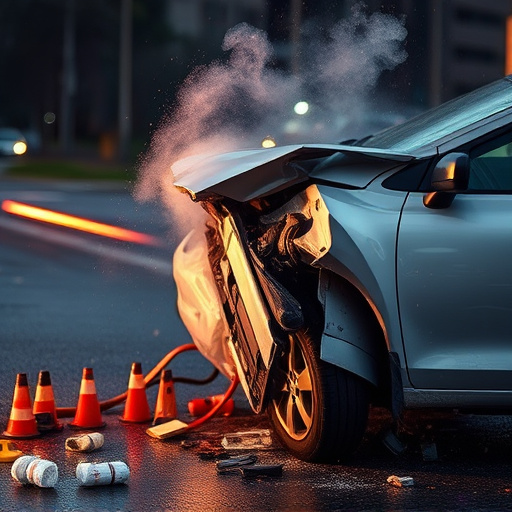 car crash damage