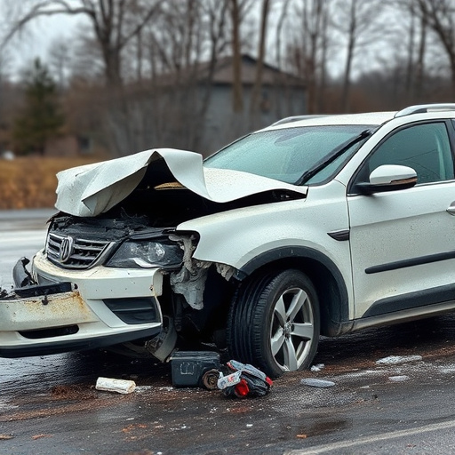 car crash damage