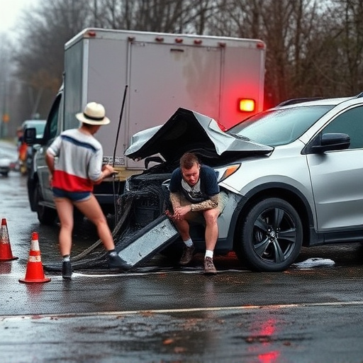 car crash damage