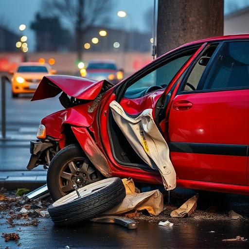 car crash damage