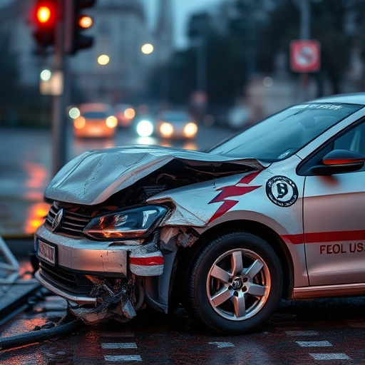 car crash damage