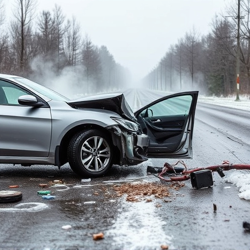 car crash damage