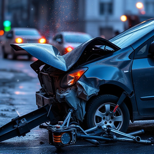 car crash damage
