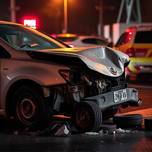 car crash damage