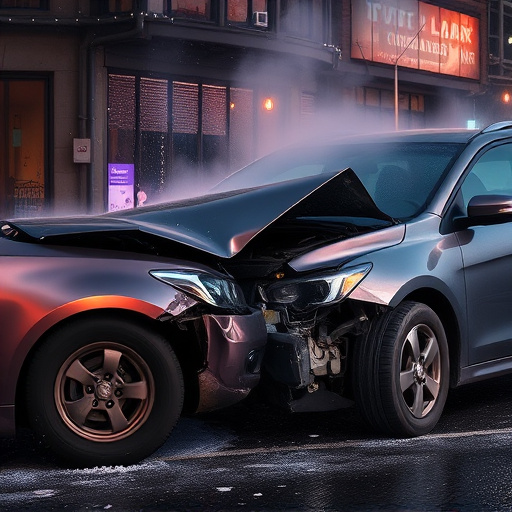 car crash damage