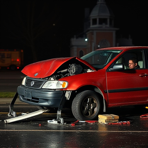 car crash damage