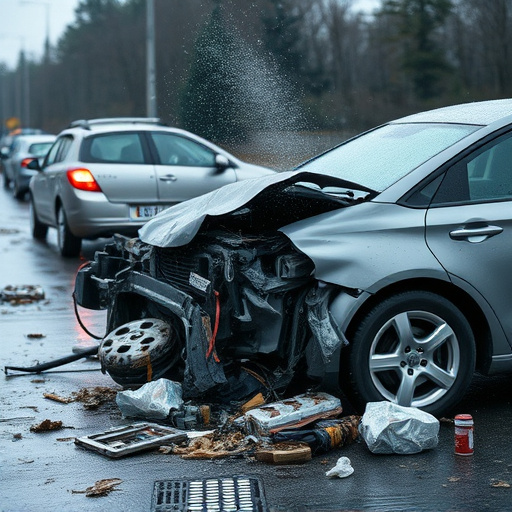 car crash damage
