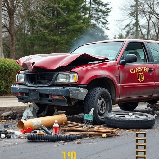 car crash damage