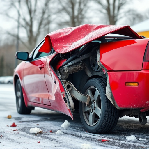 car crash damage