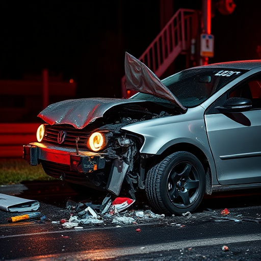 car crash damage