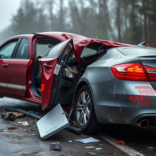car crash damage