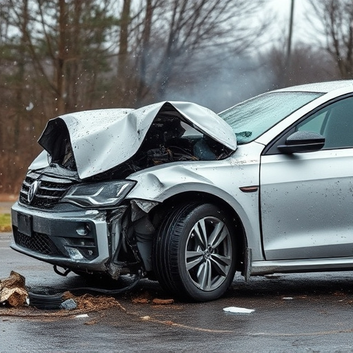 car crash damage