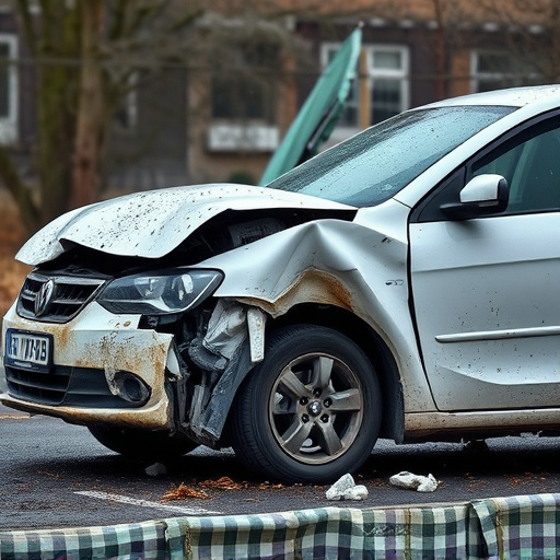 car crash damage