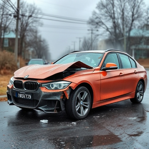car crash damage