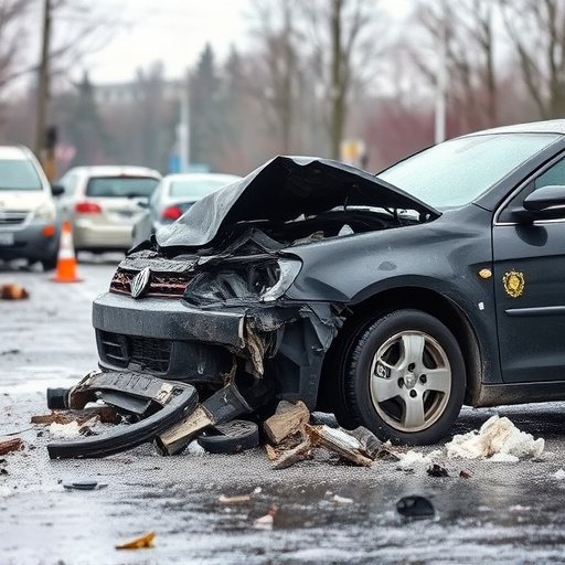 car crash damage