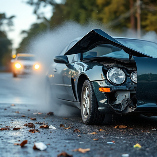 car crash damage