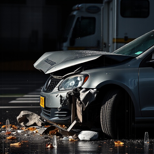 car crash damage