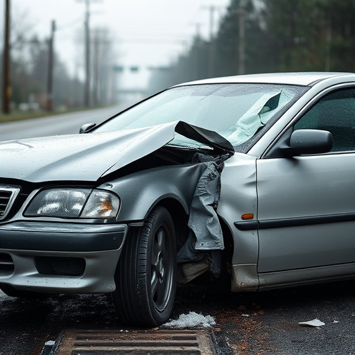 car crash damage