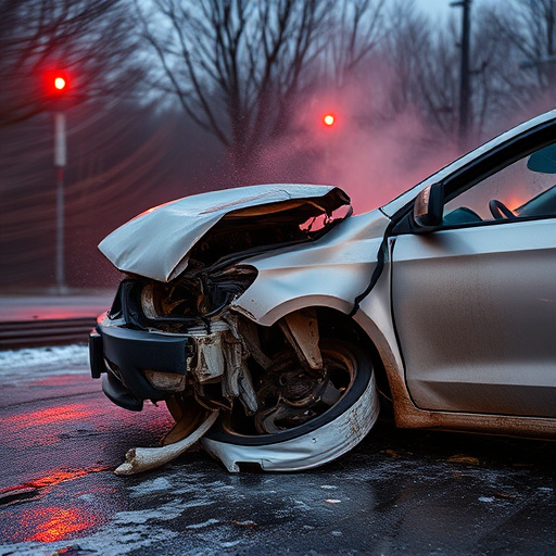 car crash damage