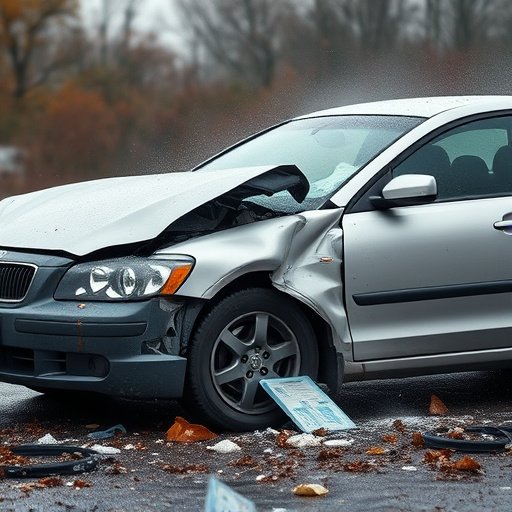 car crash damage