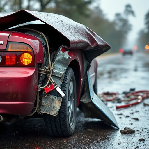 car crash damage