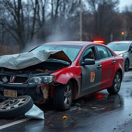 car crash damage
