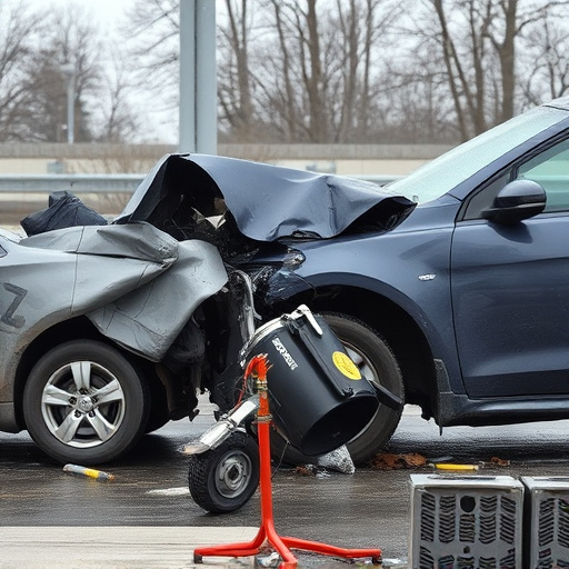 car crash damage