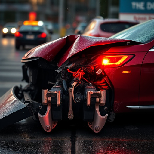 car crash damage