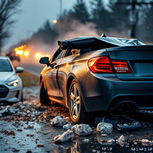 car crash damage