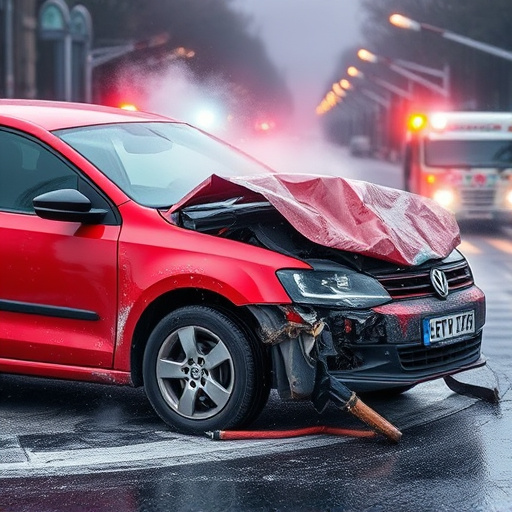car crash damage