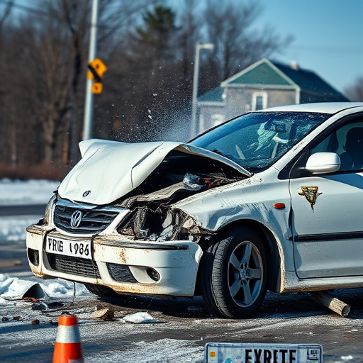 car crash damage
