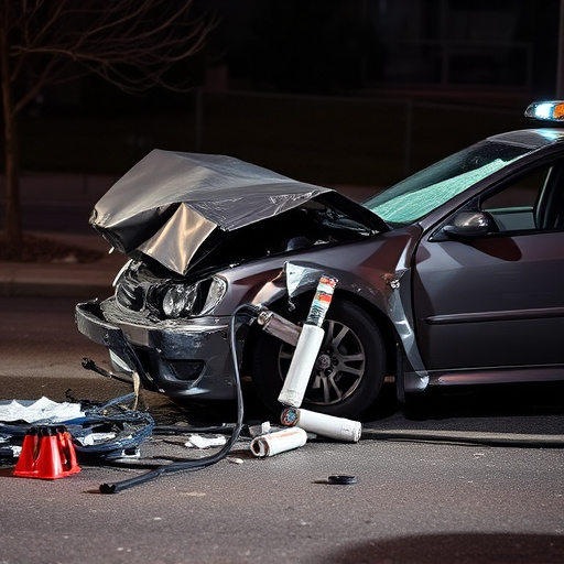 car crash damage