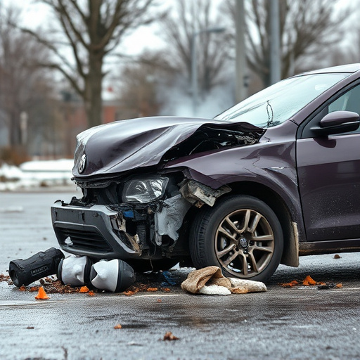 car crash damage