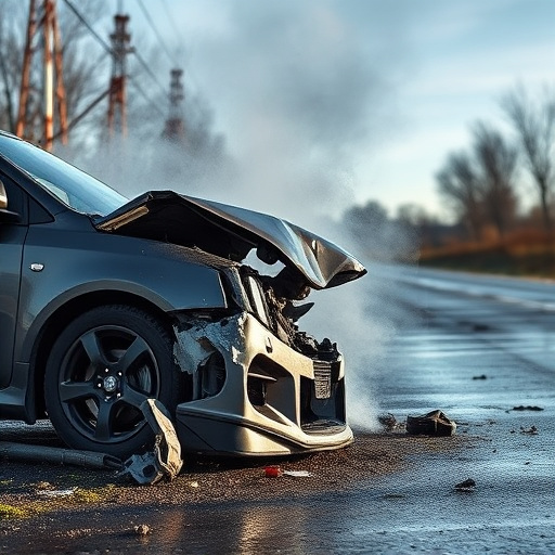 car crash damage
