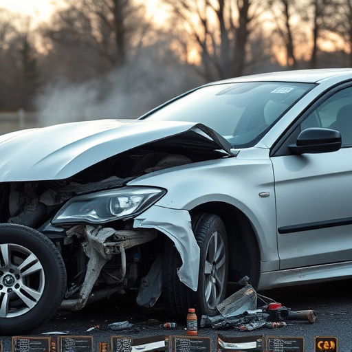 car crash damage