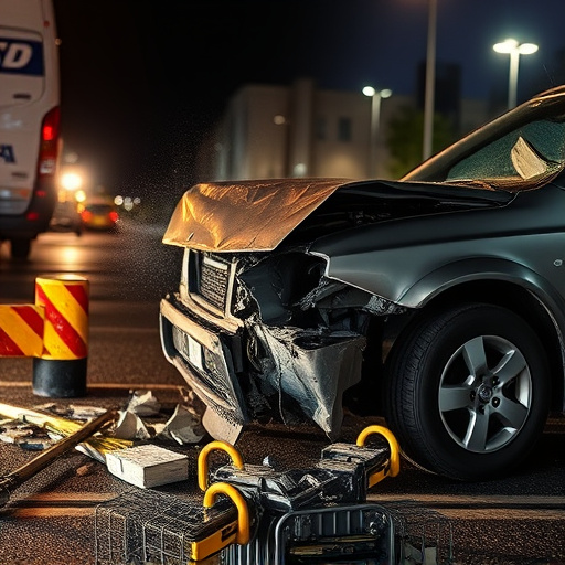 car crash damage