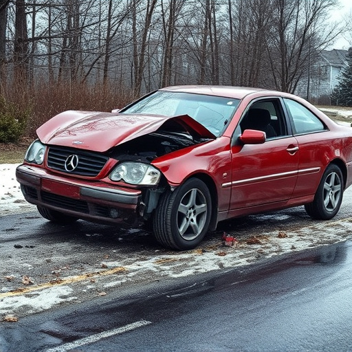 car crash damage