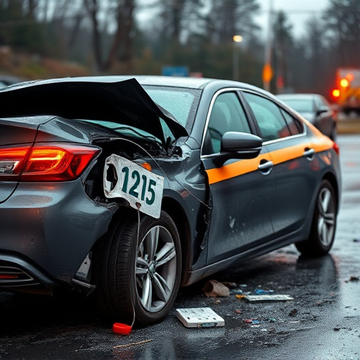 car crash damage