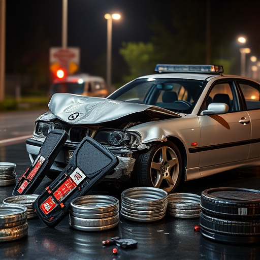 car crash damage