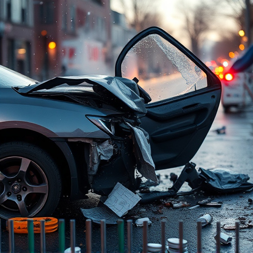 car crash damage