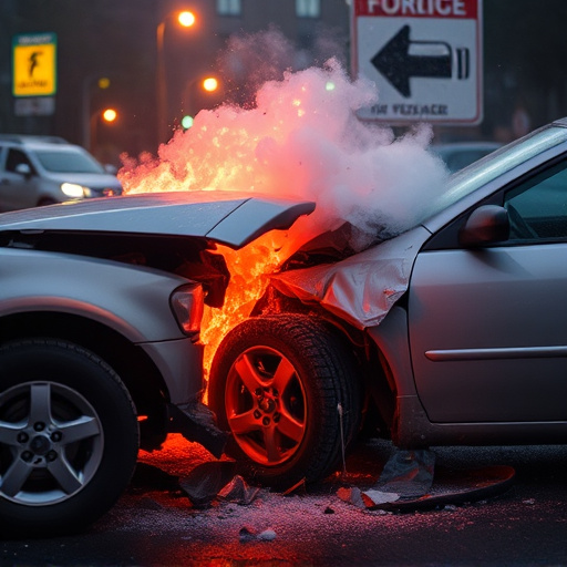 car crash damage