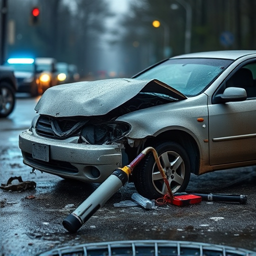 car crash damage