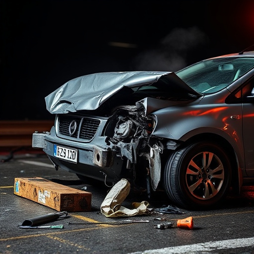 car crash damage