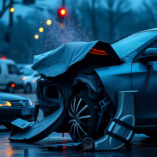 car crash damage
