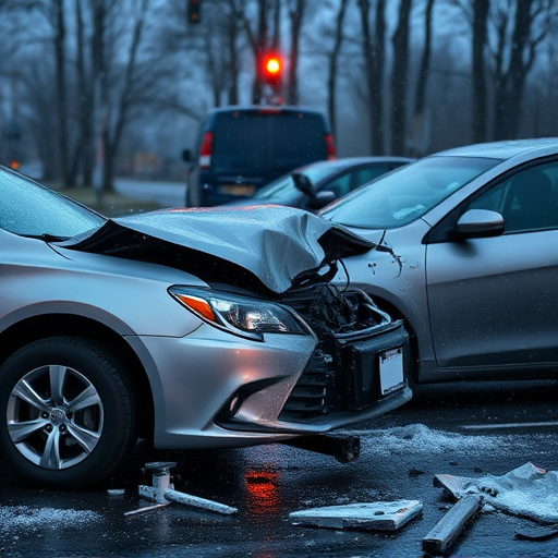 car crash damage
