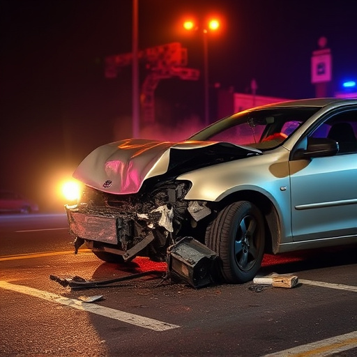 car crash damage