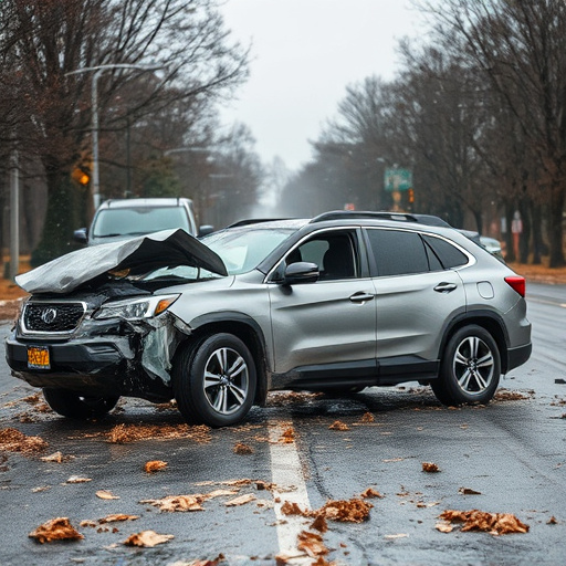 car crash damage