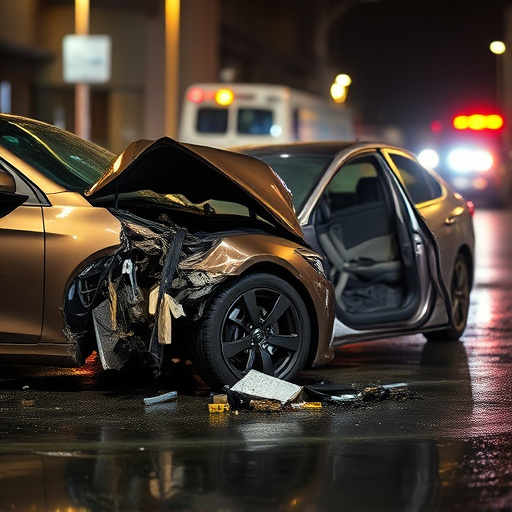 car crash damage