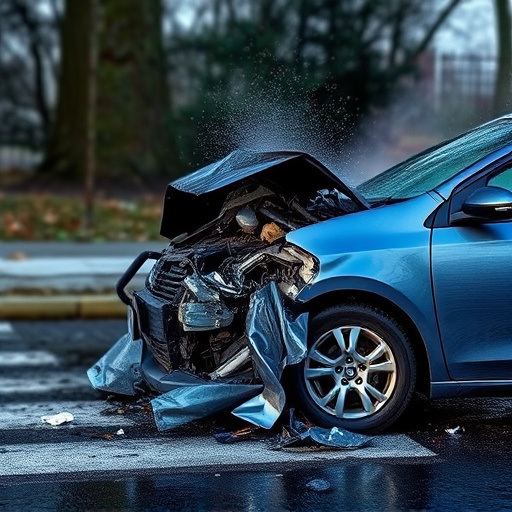 car crash damage