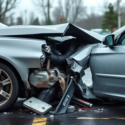 car crash damage